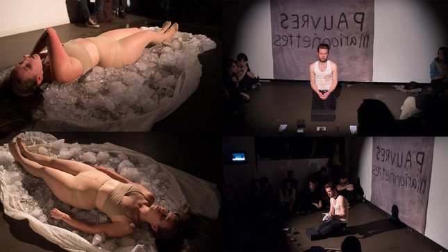 (gauche/left) Maude Veilleux V (droite/right) Danny Gaudreault. Photo : Danny G. Taillon.